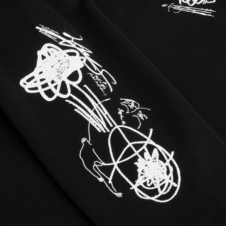 LASTRESORT AB × JULIAN SMITH EXPANDO HOODIE BLACK
