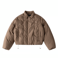 DIME PLEATED PUFFER BRONZE