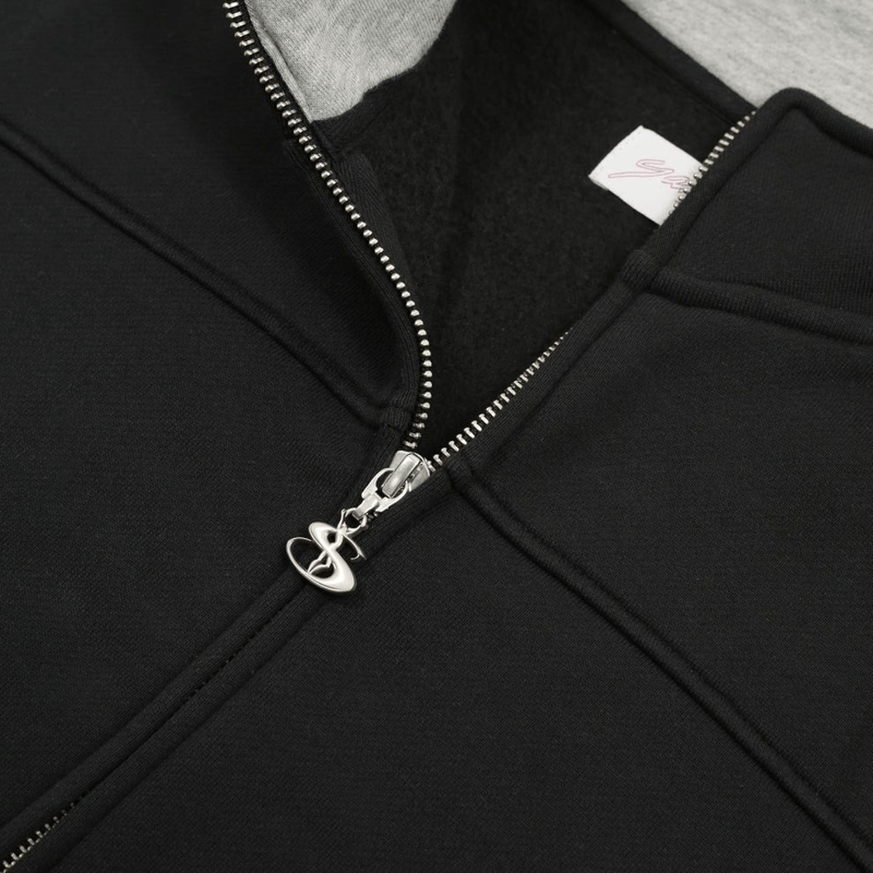 YARDSALE seance food black 黒 フルジップ