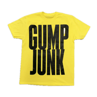 GUMPJUNK BOLD GUMP TEE YELLOW