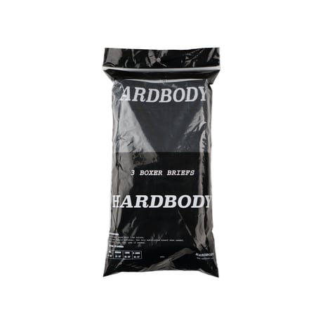 HARDBODY BOXER BRIEFS 3PACK BLACK