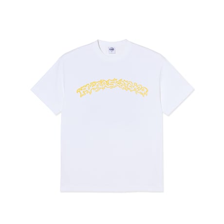 POLAR SKATE CO. CONFLICT SCENARIO TEE WHITE