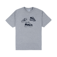 CLASSIC GRIP SNEAKER TEE HEATHER GREY