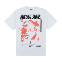 CLASSIC GRIP METAL GRIP TEE WHITE