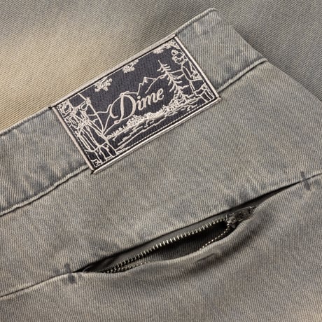 DIME TECH DENIM SHORTS SANDBLASTED DESERT