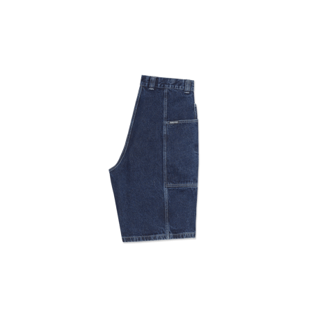 POLAR SKATE CO. JIRO SHORTS DARK BLUE WHITE STITCHING