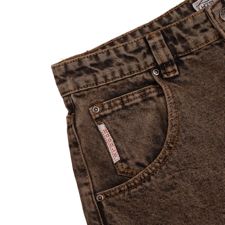 HODDLE ROUTINE STRAIGHT CUT JEAN BROWN