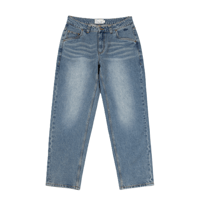 DIME RELAXED DENIM PANTS SANDBLASTED INDIGO