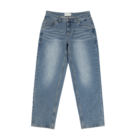 DIME RELAXED DENIM PANTS SANDBLASTED INDIGO