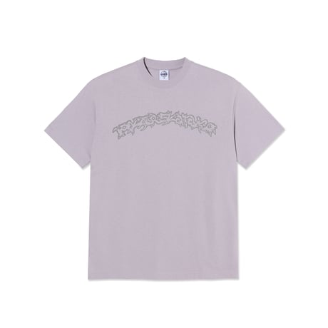 POLAR SKATE CO. CONFLICT SCENARIO TEE PALE PURPLE