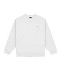 DIME CLASSIC SMALL LOGO CREWNECK ASH