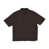 QUASI KALVIN SS BUTTON UP SHIRT HICKORY