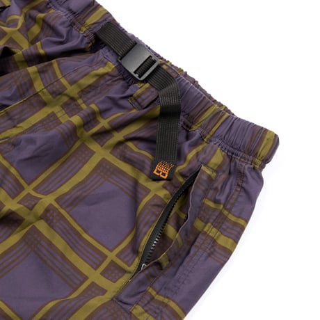 BRONZE 56K PLAID SHORT PURPLE