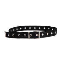 HODDLE HDL EYELET BELT BLACK