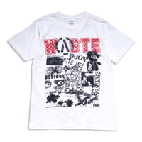 PROV X WASTE! BITE ME TEE WHITE