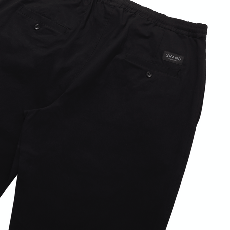 GRAND COLLECTION COTTON PANTS BLACK