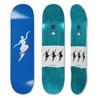 POLAR SKATE CO. NO COMPLIES FOREVER DECK BLUE 8.5