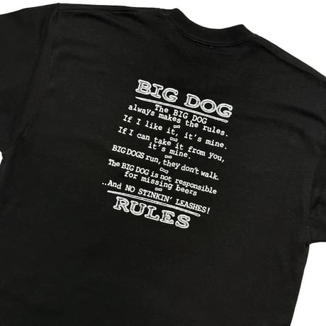 BLEACH BIG DAWGS TEE BLACK