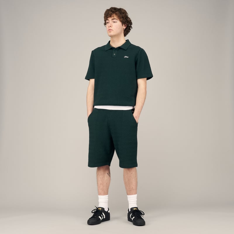 トップス Dime Wave Cable Knit Polo Dime Men's Wave Cable