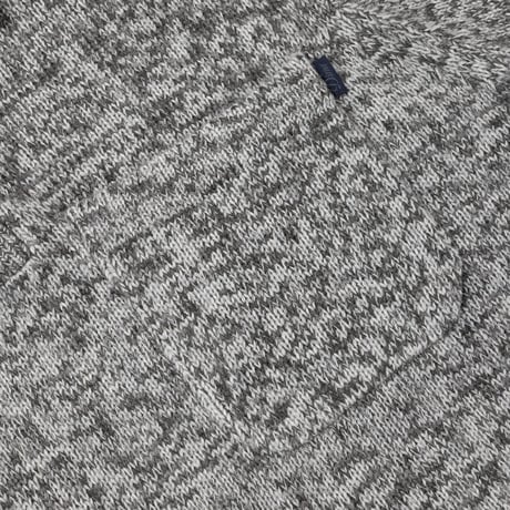 DIME KNITTED POLO STATIC GRAY