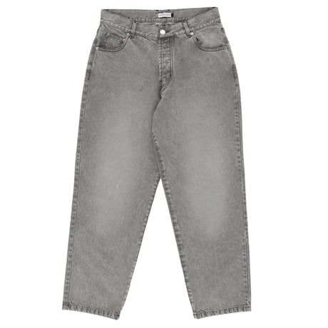 POP TRADING COMPANY DRS DENIM PANTS LIGHT GREY DENIM