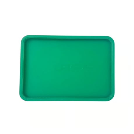 CARPET COMPANY LEATHER KEY TRAY GREEN