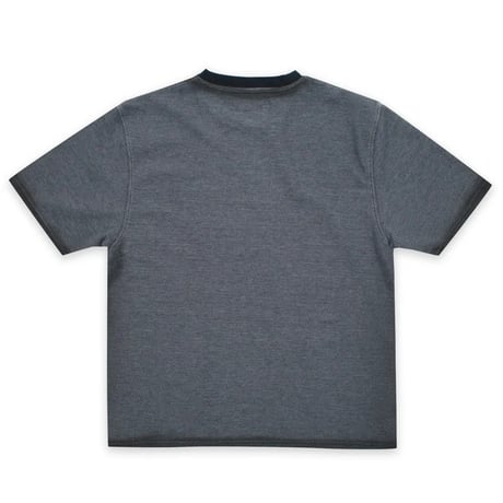 YARDSALE WAFFLE FADETEE LIGHT NAVY