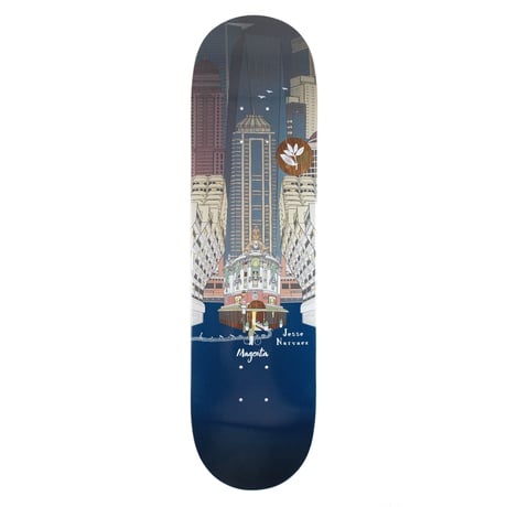 MAGENTA JESSE NARVAEZ CITY JAZZ BOARD 8.125