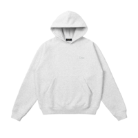 DIME CLASSIC SMALL LOGO HOODIE ASH