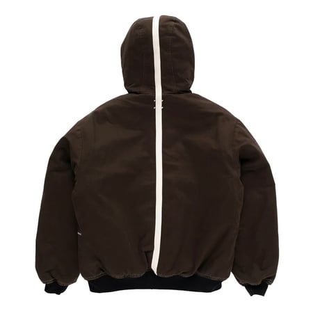 POP TRADING COMPANY HOODED FLIGHT JACKET DELICIOSO