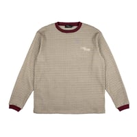 TIMESCAN WAFFLE KNIT KHAKI