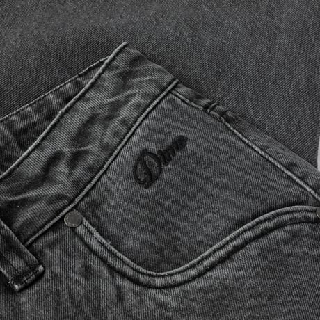 DIME CLASSIC RELAXED DENIM PANTS FADED BLACK