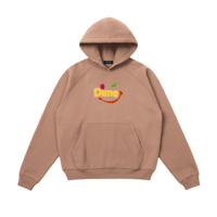 DIME WINKY HOODIE SEPIA