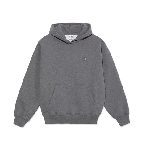 POLAR SKATE CO. ED HOODIE DARK HEATHR GREY
