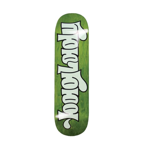 BAGLADY THROW UP GREEN DYE DECK 8.25