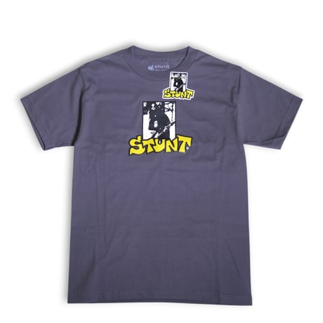 STUNT GUITAR HERO TEE CHARCOAL