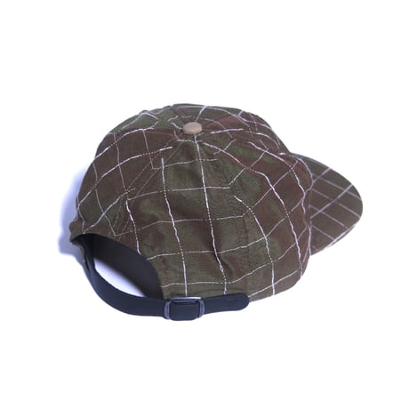 THHEME GREEN SILK 5 PANEL CAP