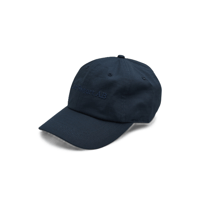 LAST RESORT AB SOFT PEAK CAP-SCRIPT LOGO DEEP BLUE