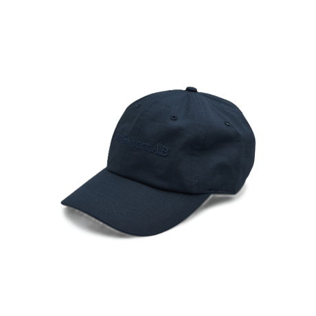 LAST RESORT AB SOFT PEAK CAP-SCRIPT LOGO DEEP BLUE