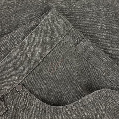 DIME BAGGY DENIM PANTS ELECTRIC CHARCOAL