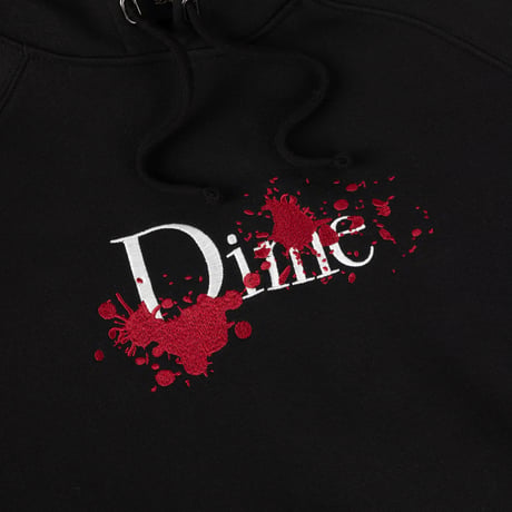 DIME CLASSIC BLOODY HOODIE BLACK