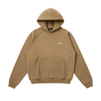DIME CLASSIC SMALL LOGO HOODIE TAN