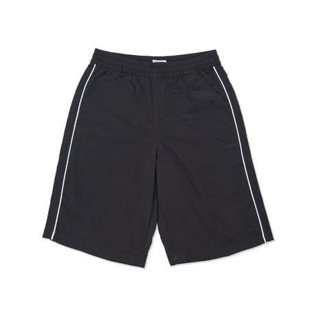 HODDLE NYLON BERMUDA SHORTS BLACK