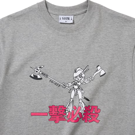 CLOSE DOOR MAKA TEE MELANGE