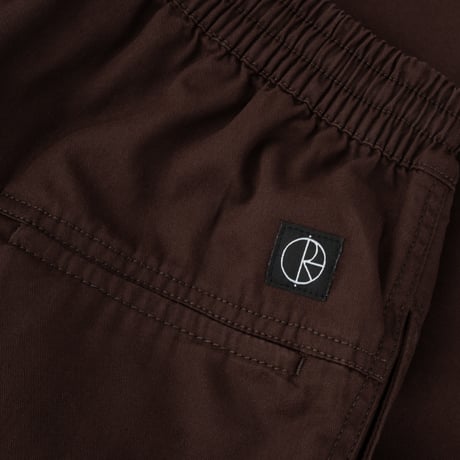 POLAR SKATE CO. SURF SHORTS CHOCOLATE