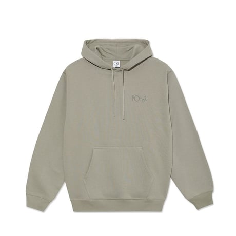 POLAR SKATE CO. STROKE LOGO DAVE HOODIE VETIVER