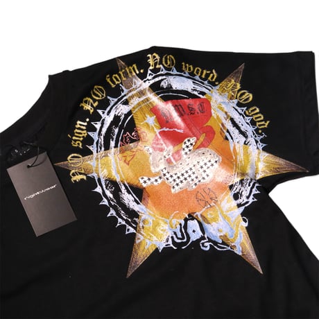 NIGHT WEAR X PROV DEER TEE BLACK