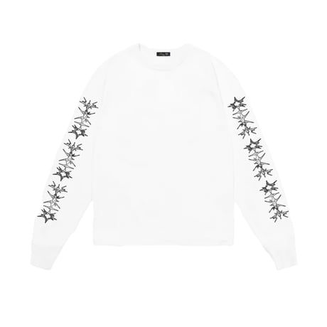 DIME SHARP LS TEE WHITE