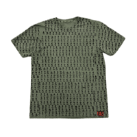 GUMPJUNK ARMY AOP TEE