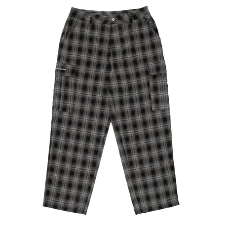 POP TRADING COMPANY CHECKED CARGO PANTS